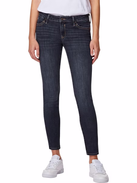Mavi Damen Jeans Lindy - Skinny Fit - Blau - Mid Foggy Glam Mavi Damen Jeans Lindy - Skinny Fit - Blau - Mid Foggy Glam