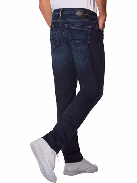 Mavi Herren Jeans Marcus - Slim Fit - Blau - Dark Brushed Ultra Move Mavi Herren Jeans Marcus - Slim Fit - Blau - Dark Brushed Ultra Move