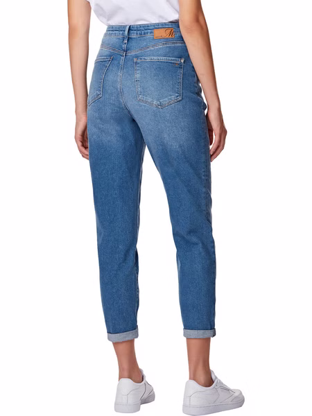 Mavi Damen Jeans Stella - Relaxed Fit - Blau - Mid Ripped London Str Mavi Damen Jeans Stella - Relaxed Fit - Blau - Mid Ripped London Str