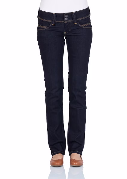 Pepe Jeans Damen Jeans Venus - Regular Fit - Blau - Rinse Plus Pepe Jeans Damen Jeans Venus - Regular Fit - Blau - Rinse Plus