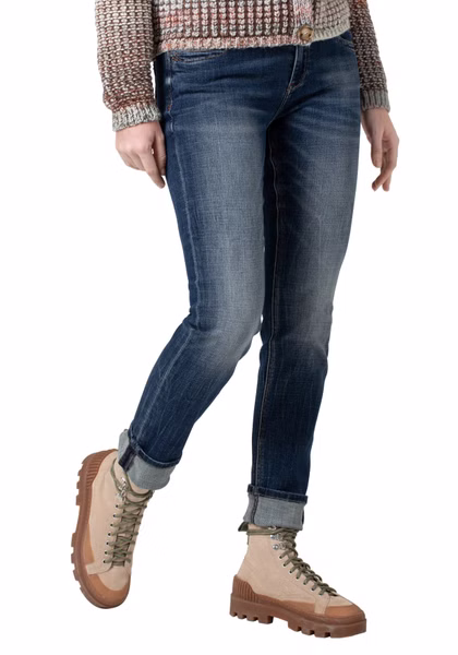 TIMEZONE Damen Jeans Slim MarahTZ - Slim Fit - Blau - Blue Worn Out Wash TIMEZONE Damen Jeans Slim MarahTZ - Slim Fit - Blau - Blue Worn Out Wash
