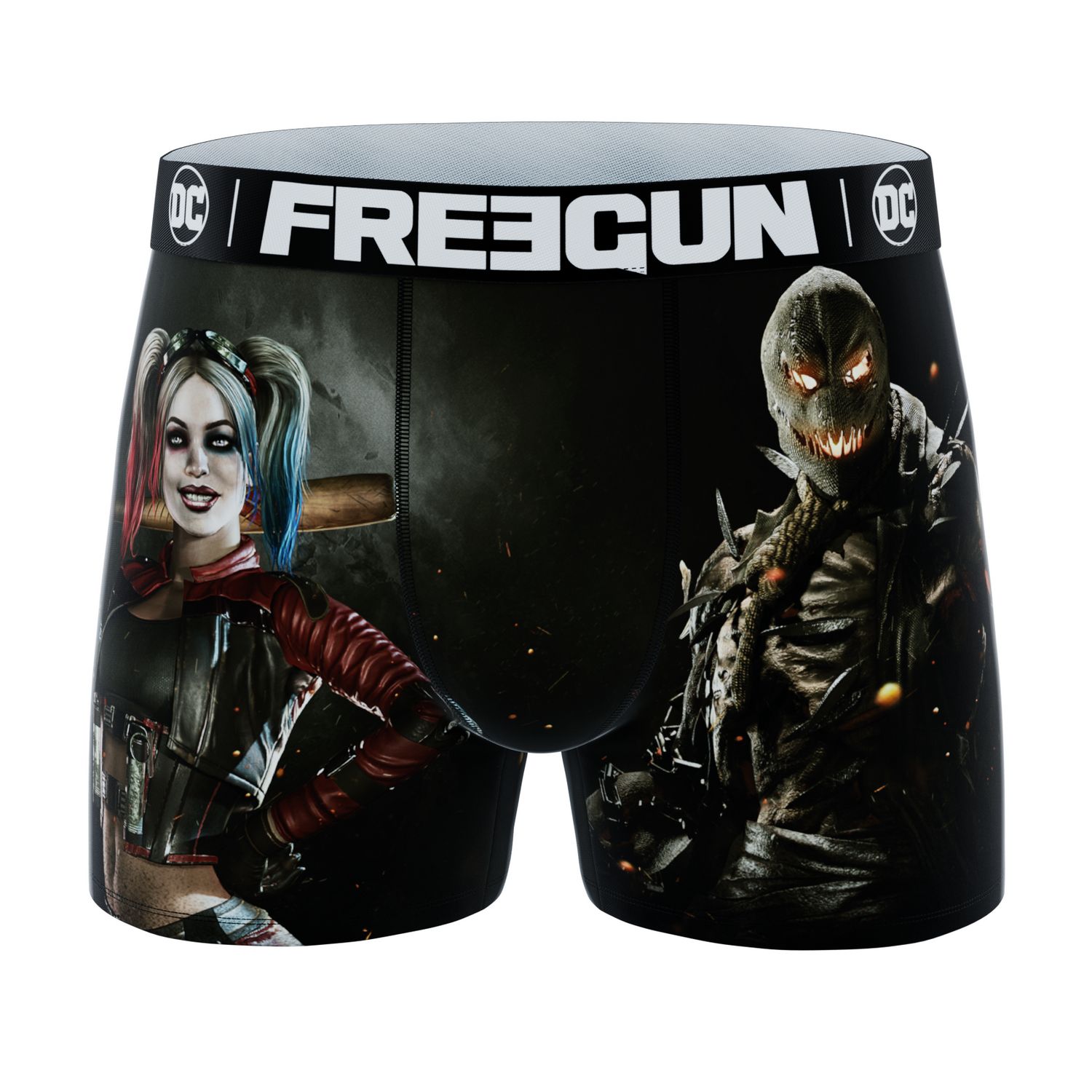 Freegun DC Comics Herren Boxershorts Batman Superman Justice League