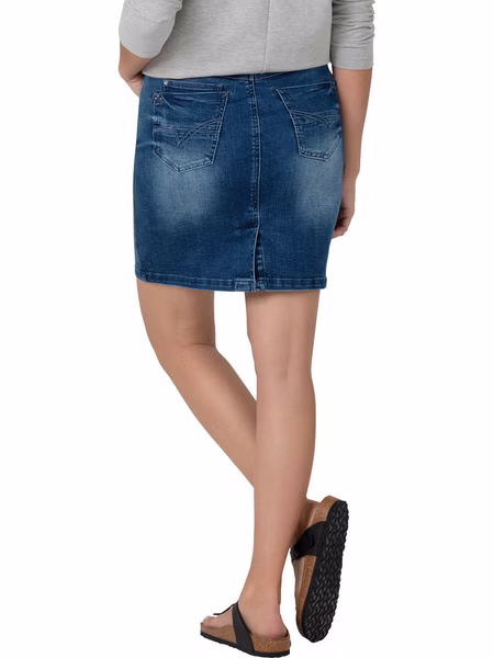 TIMEZONE Damen Rock MarahTZ - Blau - Rich Royal Blue Wash TIMEZONE Damen Rock MarahTZ - Blau - Rich Royal Blue Wash