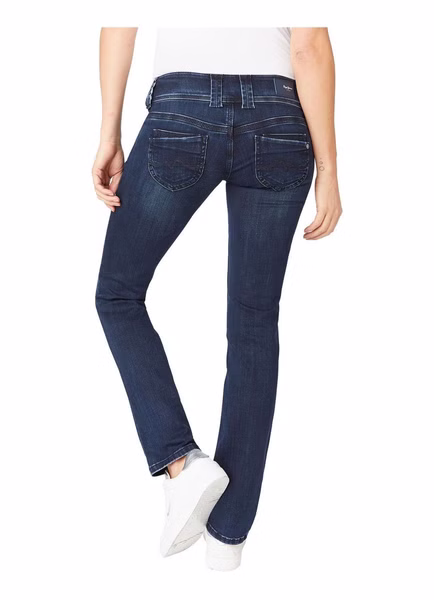 Pepe Jeans Damen Jeans Venus - Regular Fit - Blau - Blue Black Wiser Pepe Jeans Damen Jeans Venus - Regular Fit - Blau - Blue Black Wiser