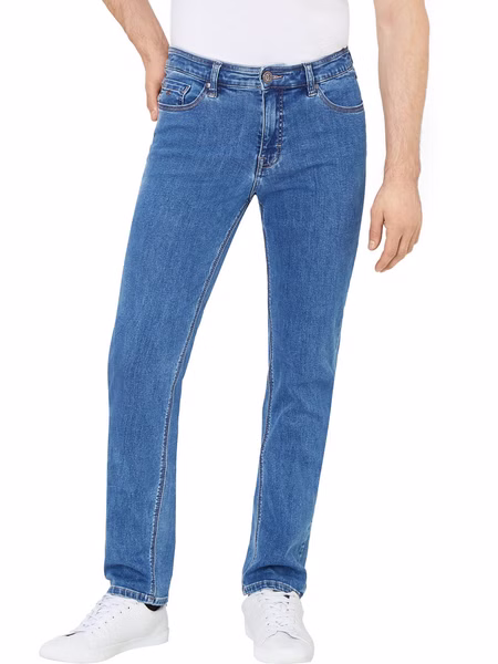 Paddock`s Herren Jeans Ranger Pipe - Slim Fit - Blau - Blue Medium Stone Motion & Comfort Paddock`s Herren Jeans Ranger Pipe - Slim Fit - Blau - Blue Medium Stone Motion & Comfort