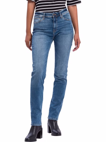 Cross Jeans Damen Jeans Lauren - Bootcut  - Blau - Light Blue Cross Jeans Damen Jeans Lauren - Bootcut  - Blau - Light Blue