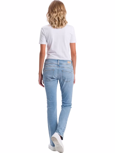 Cross Jeans Damen Jeans Loie - Regular Fit  - Blau - Light Blue Cross Jeans Damen Jeans Loie - Regular Fit  - Blau - Light Blue