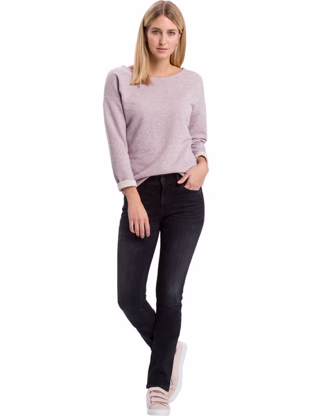 Cross Jeans Damen Jeans Anya - Slim Fit  - Schwarz - Black Used Cross Jeans Damen Jeans Anya - Slim Fit  - Schwarz - Black Used