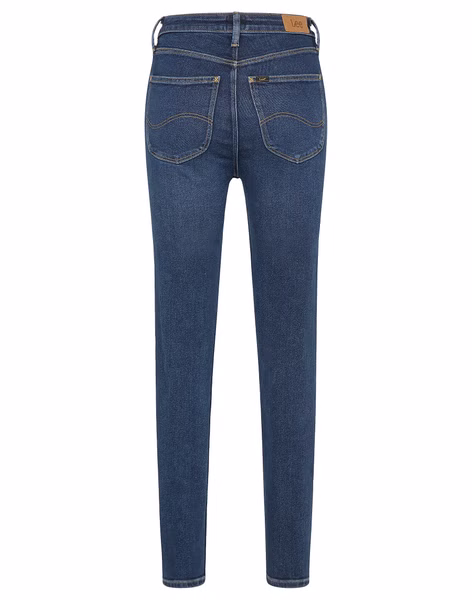 Lee Damen Jeans Ivy - Skinny Fit  - Blau - Worn Willow Lee Damen Jeans Ivy - Skinny Fit  - Blau - Worn Willow