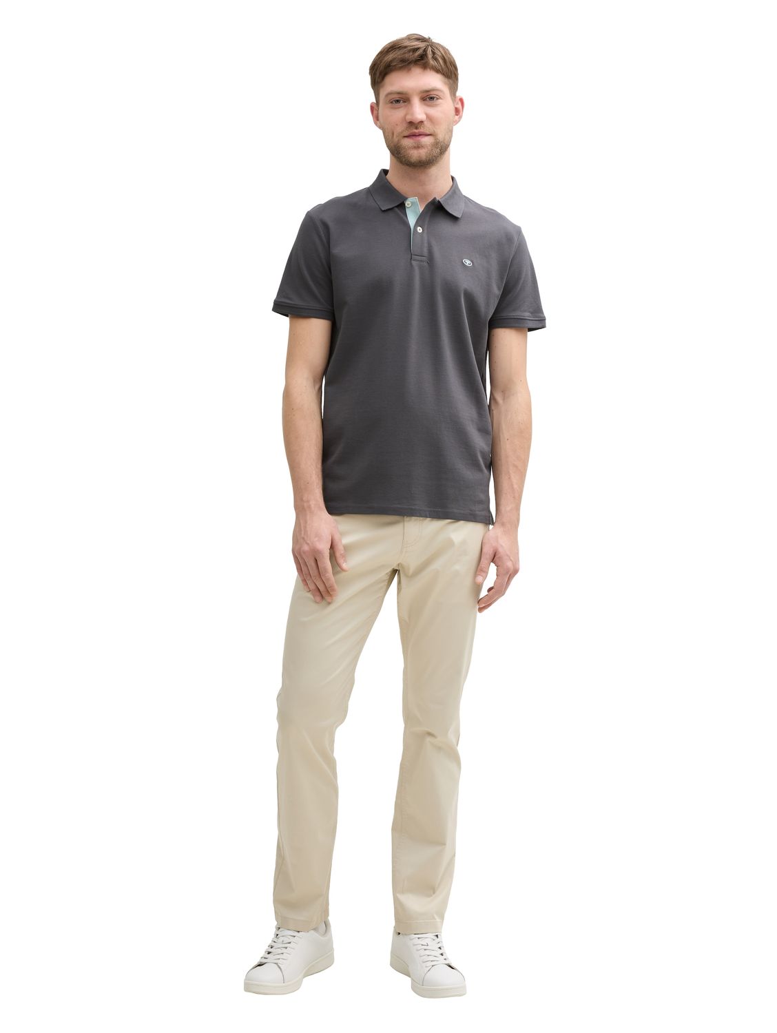 Tom Tailor Herren Poloshirt BASIC CONTRAST günstig online kaufen