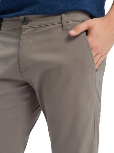 Cross Jeans Herren Slim Tapered Chino Hose - Slim Tapered Fit  - Grau