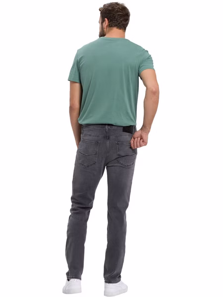 Cross Jeans Herren Jeans Damien - Slim Fit - Grau - Anhtracite Cross Jeans Herren Jeans Damien - Slim Fit - Grau - Anhtracite