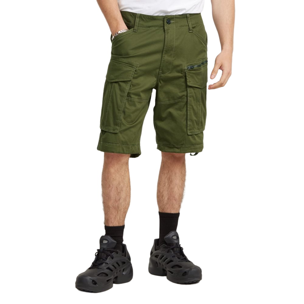G-Star Herren Cargo Shorts ROVIC ZIP - Relaxed Fit - Grün - Sage