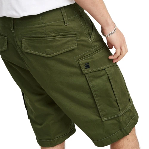 G-Star Herren Cargo Shorts ROVIC ZIP - Relaxed Fit - Grün - Sage