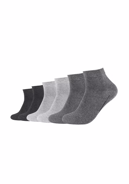 Camano Unisex Socken CA-SOFT QUARTER 6er Pack Camano Unisex Socken CA-SOFT QUARTER 6er Pack