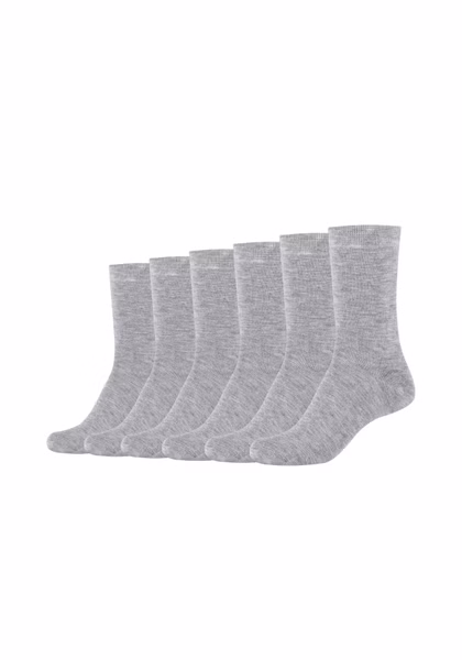 Camano Damen Socken SILKY FEELING CREW 6er Pack Camano Damen Socken SILKY FEELING CREW 6er Pack