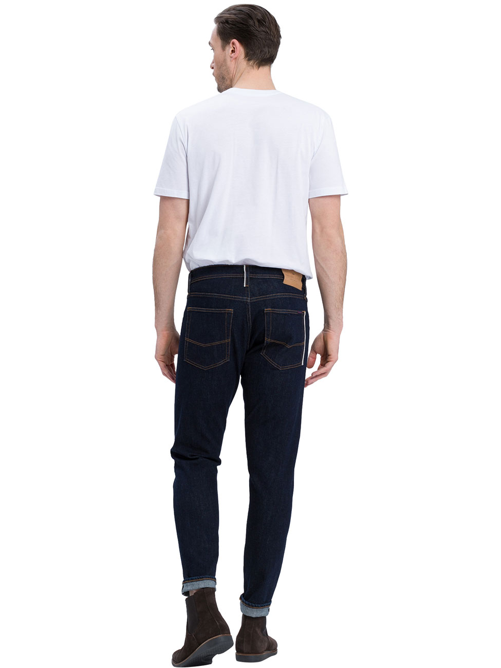 Cross Jeans Herren Jeans JADEN - Regular Fit Tapered Leg - Blau - Rinsed günstig online kaufen