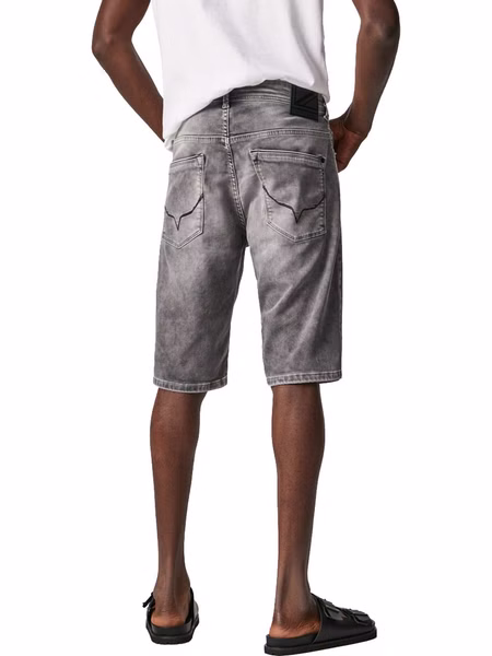 Pepe Jeans Herren Jeans Short JACK - Regular Fit - Grau - Grey Denim Pepe Jeans Herren Jeans Short JACK - Regular Fit - Grau - Grey Denim