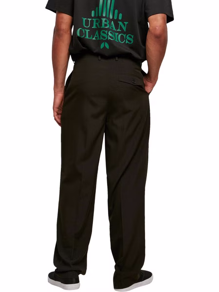 Urban Classics Herren Hose STRAIGHT PLEAT FRONT Straight Fit Urban Classics Herren Hose STRAIGHT PLEAT FRONT Straight Fit