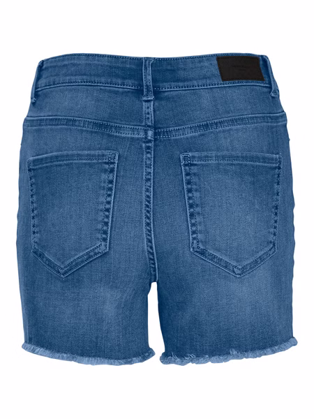 Vero Moda Damen Shorts VMPEACH MR Schwarz Blau Vero Moda Damen Shorts VMPEACH MR Schwarz Blau