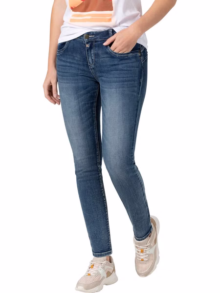TIMEZONE Damen Jeans Tight SanyaTZ - Tight Fit - Blau - Skylight Blue Wash TIMEZONE Damen Jeans Tight SanyaTZ - Tight Fit - Blau - Skylight Blue Wash
