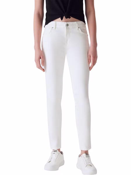 LTB Damen Jeans Nicole Skinny Fit - Weiß - Off White Wash LTB Damen Jeans Nicole Skinny Fit - Weiß - Off White Wash