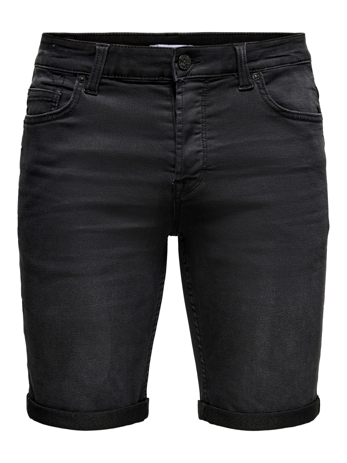 Only & Sons Herren Jeans Short ONSPLY REG BLK JOG SHT PK 8581 - Regular Fit
