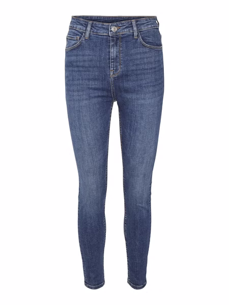 Noisy May Damen Jeans  NMBUDDY Skinny Fit Blau - Medium Blue Denim Noisy May Damen Jeans  NMBUDDY Skinny Fit Blau - Medium Blue Denim