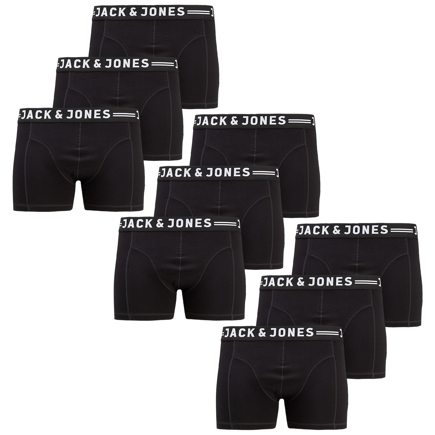 Jack & Jones Herren Boxershort SENSE - 6er 9er 12er PACK