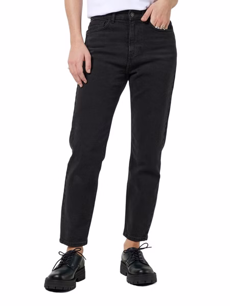 Noisy May Damen Jeans NMMONI Straight Fit Schwarz - Black Denim Noisy May Damen Jeans NMMONI Straight Fit Schwarz - Black Denim