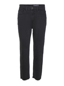 Noisy May Damen Jeans NMMONI Straight Fit Schwarz - Black Denim