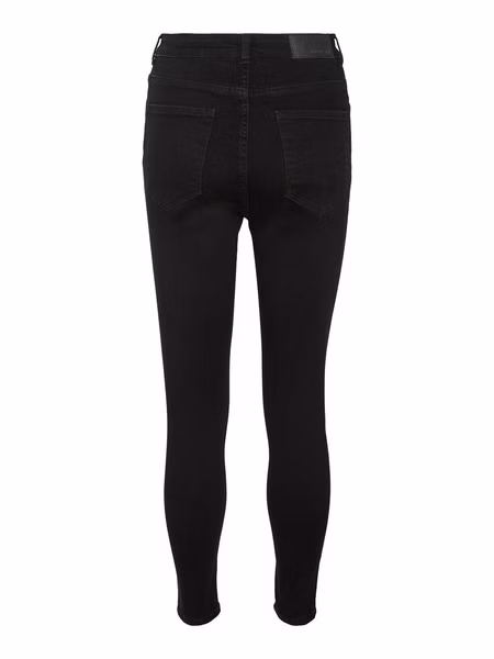 Noisy May Damen Jeans NMBUDDY Skinny Fit Schwarz - Black Denim Noisy May Damen Jeans NMBUDDY Skinny Fit Schwarz - Black Denim