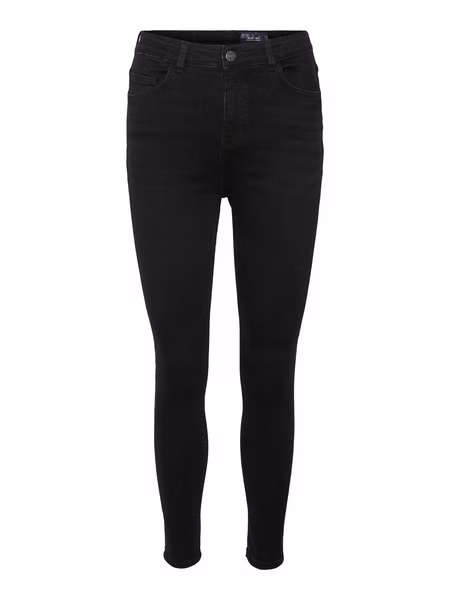 Noisy May Damen Jeans NMBUDDY Skinny Fit Schwarz - Black Denim Noisy May Damen Jeans NMBUDDY Skinny Fit Schwarz - Black Denim