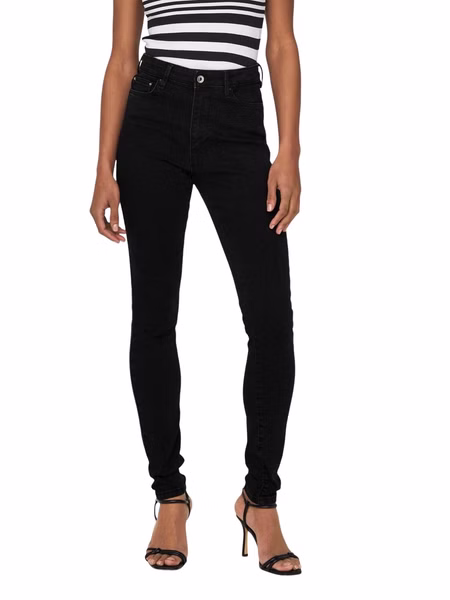 Only Damen Jeans ONLICONIC Skinny Fit - Schwarz - Black Denim W25-W33  Collmax® Only Damen Jeans ONLICONIC Skinny Fit - Schwarz - Black Denim W25-W33  Collmax®