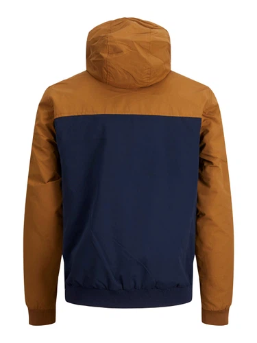 Jack & Jones Herren Jacke JJERUSH HOOD BOMBER