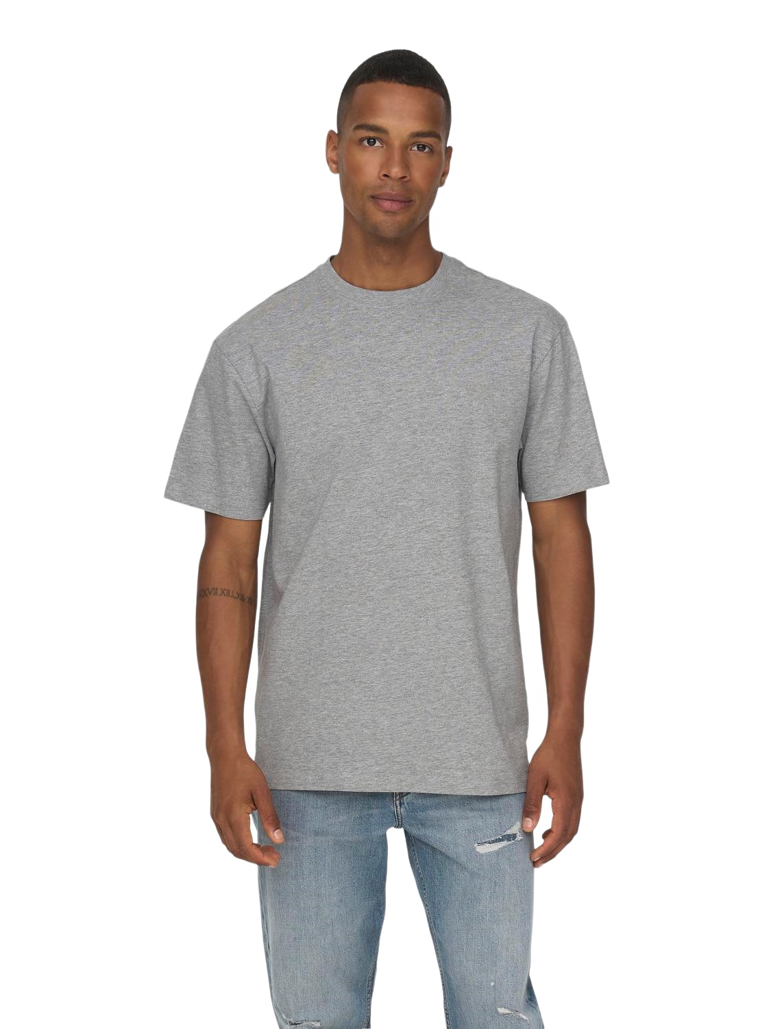 Only & Sons Herren Rundhals T-Shirt ONSFRED - Relaxed Fit günstig online kaufen