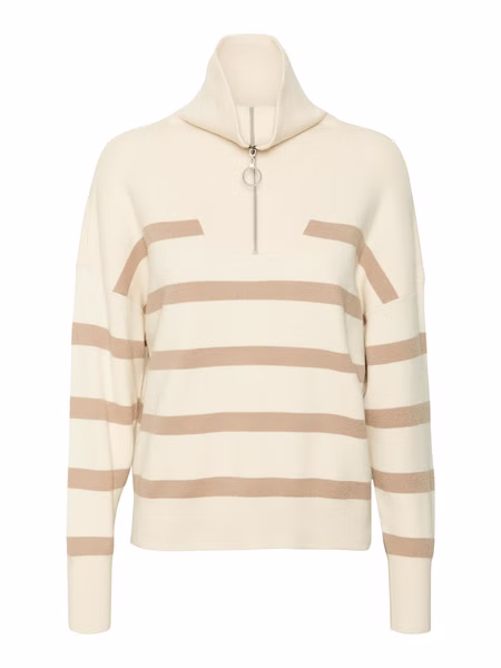 Vero Moda Damen Pullover VMSABA STRIPE HIGHNECK Vero Moda Damen Pullover VMSABA STRIPE HIGHNECK