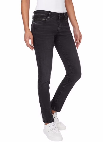 Pepe Jeans Damen Jeans NEW BROOKE - Slim Fit - Schwarz - Black Denim Pepe Jeans Damen Jeans NEW BROOKE - Slim Fit - Schwarz - Black Denim