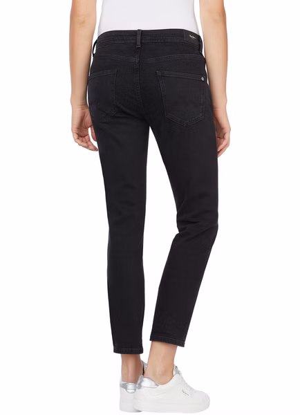 Pepe Jeans Damen Jeans VIOLET - Relaxed Fit Tapered Leg - Schwarz - Black Stone Wash Pepe Jeans Damen Jeans VIOLET - Relaxed Fit Tapered Leg - Schwarz - Black Stone Wash