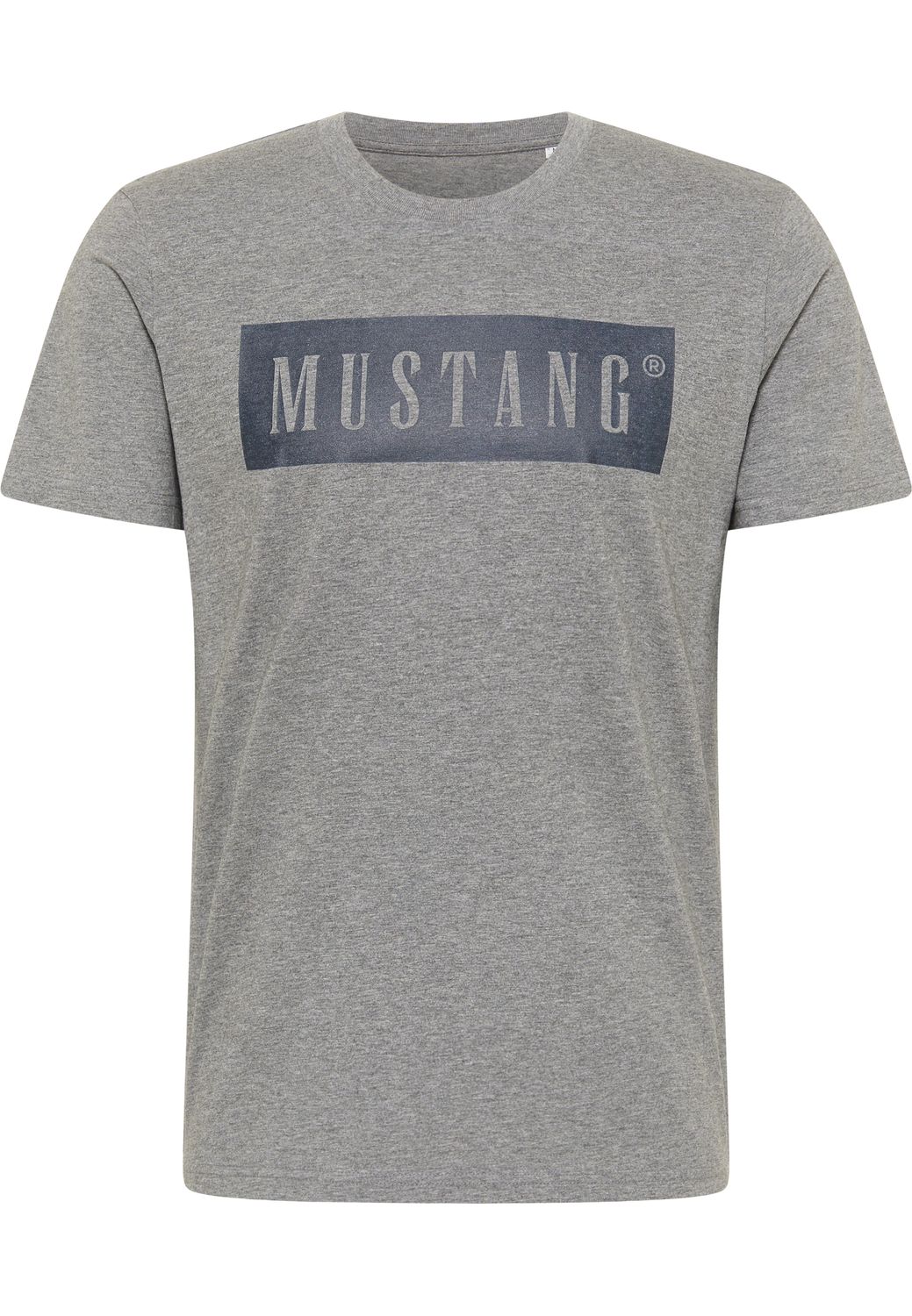 Mustang Herren T-Shirt ALEX C LOGO - Regular Fit