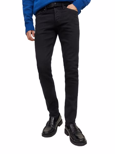 Jack & Jones Herren Jeans JJIGLENN JJORIGINAL MF 029 - Slim Fit - Schwarz - Black Denim Jack & Jones Herren Jeans JJIGLENN JJORIGINAL MF 029 - Slim Fit - Schwarz - Black Denim
