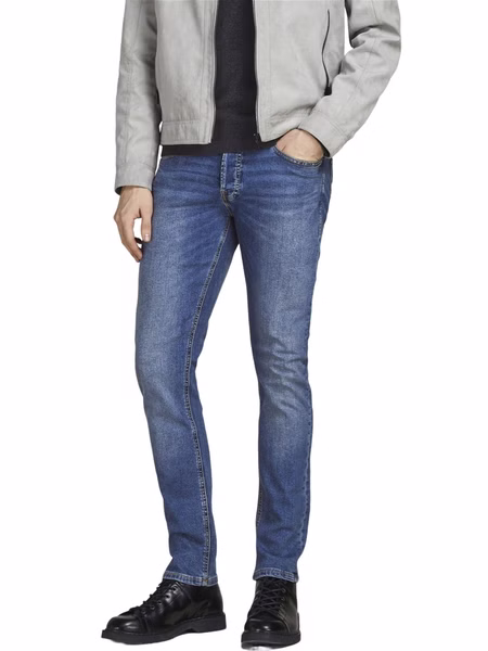 Jack & Jones Herren Jeans JJIGLENN JJORIGINAL MF 031 - Slim Fit - Blau - Blue Denim Jack & Jones Herren Jeans JJIGLENN JJORIGINAL MF 031 - Slim Fit - Blau - Blue Denim