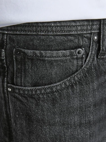 Jack & Jones Herren Jeans JJICHRIS JJORIGINAL MF 993 - Relaxed Fit - Schwarz - Black Denim