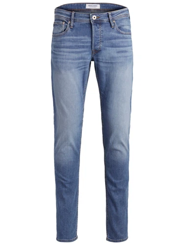 Jack & Jones Herren Jeans JJIGLENN JJORIGINAL AM 815 Plussize - Slim Fit - Blau - Blue Denim