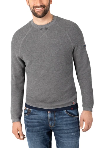 TIMEZONE Herren Pullover SPIRAL KNIT CREWNECK - Regular Fit
