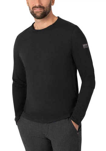 TIMEZONE Herren Langarmshirt RIPPED BASIC - Regular Fit
