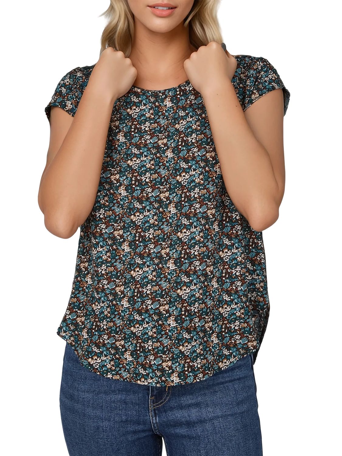 Only Tshirt Damen Regular Fit ONLVIC 2er Pack günstig online kaufen