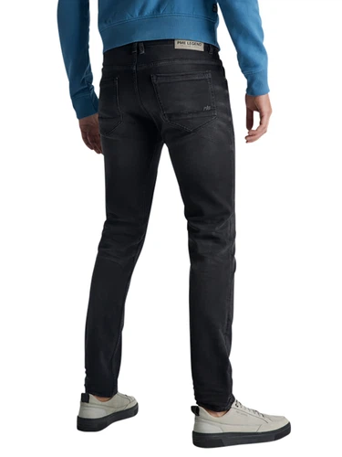 PME Legend Herren Jeans TAILWHEEL - Slim Fit - Schwarz - True Soft Black