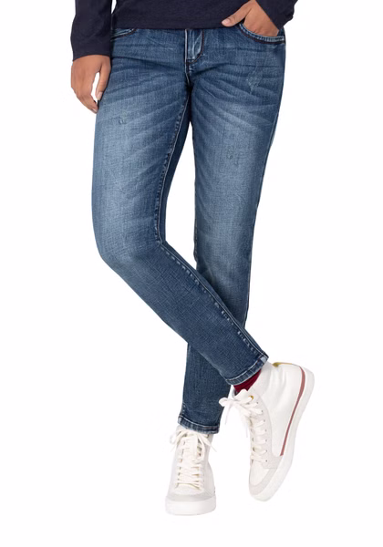TIMEZONE Damen Jeans SLIM ENAYTZ - Slim Fit - Blau - Blue Steel Wash TIMEZONE Damen Jeans SLIM ENAYTZ - Slim Fit - Blau - Blue Steel Wash