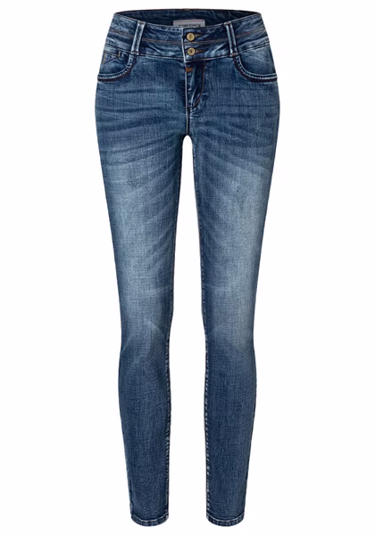 TIMEZONE Damen Jeans SLIM ENAYTZ - Slim Fit - Blau - Blue Steel Wash TIMEZONE Damen Jeans SLIM ENAYTZ - Slim Fit - Blau - Blue Steel Wash
